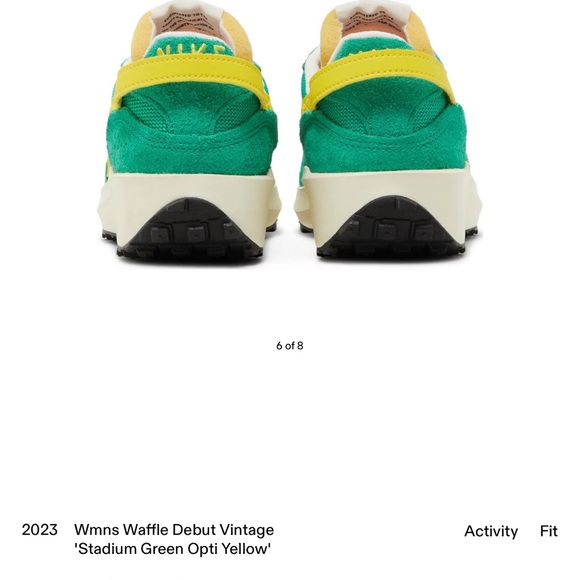 DX293-300 NIKE VINTAGE
Wmns Waffle Debut Vintage 'Stadium Green Opti Yellow' - Picture 3 of 12